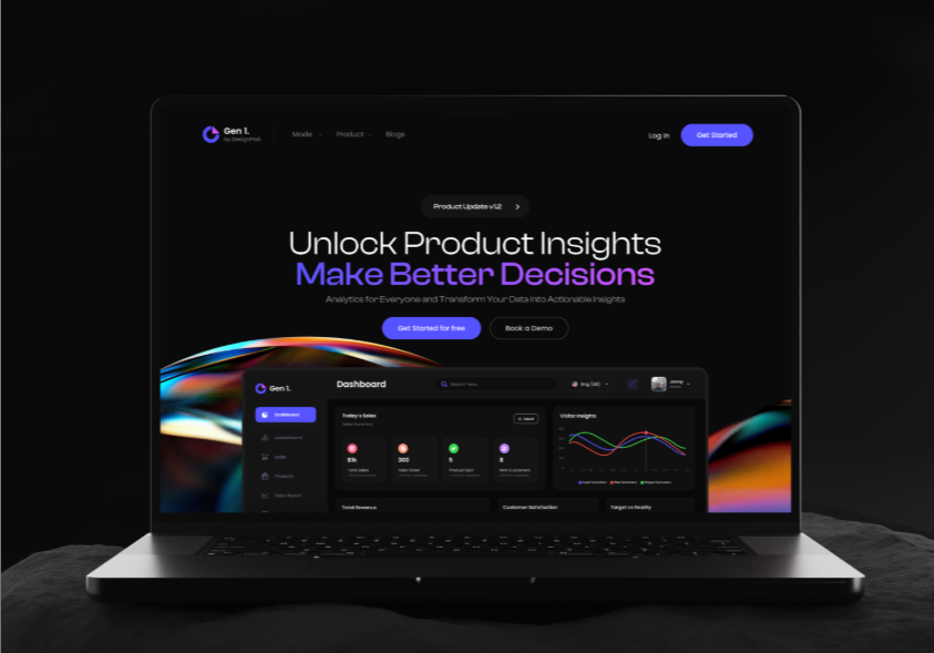 AI SaaS Landing Page